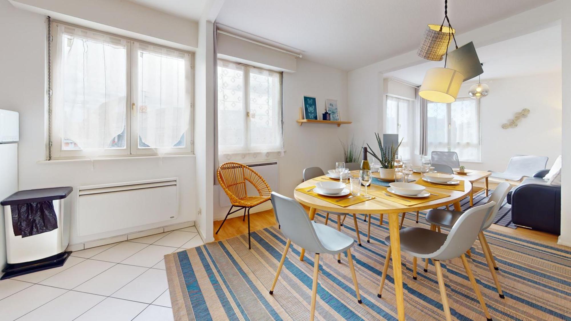 Elegance, Appartement 6 Pers 1 Parking Colmar Eksteriør bilde