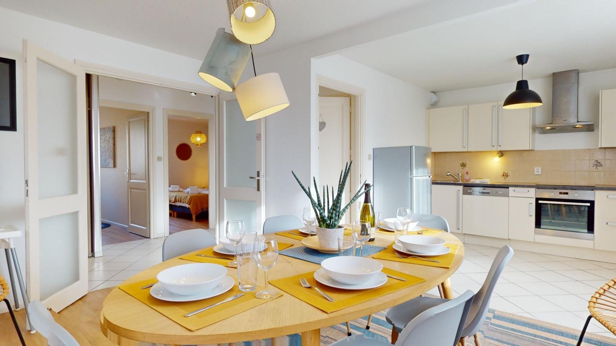 Elegance, Appartement 6 Pers 1 Parking Colmar Eksteriør bilde